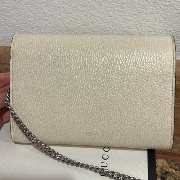 Gucci Dionysus Ivory wallet on a chain - Picture 4 of 4